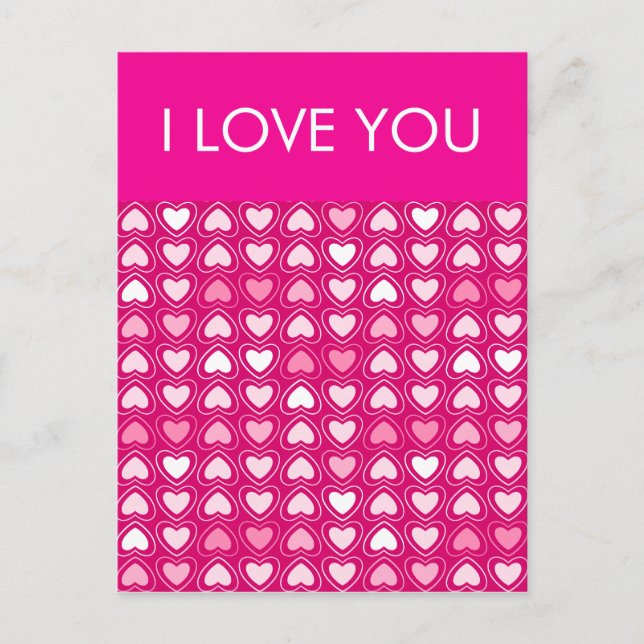 Cartão postal de coração (Frente)