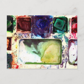 Cartão postal de cores PALETTE
