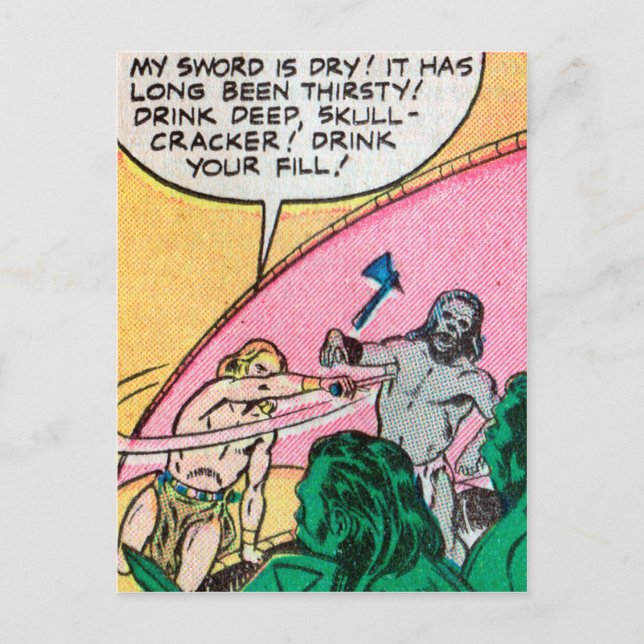 Cartão postal de Crom, o Bárbaro #2 de 3 (Frente)