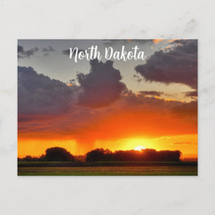 Cartão postal de Dakota do Norte