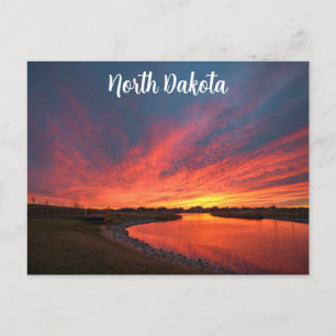Cartão postal de Dakota do Norte