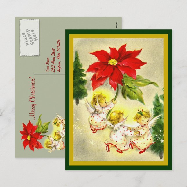 Cartão postal de dançarino de bebê (Frente/Verso)