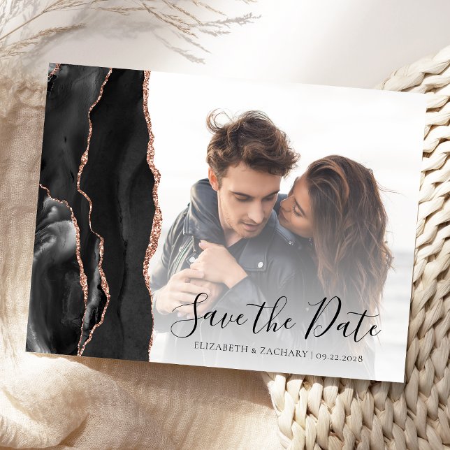 Cartão postal de data de casamento com foto em Ága (Criador carregado)