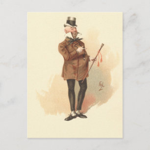 Cartão postal de David Copperfield do Sr. Wilkins 