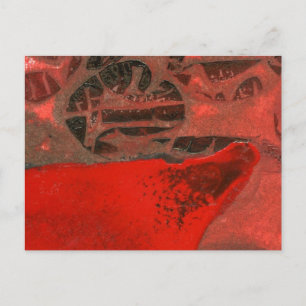 Cartão postal de design abstrato do "Mesa Rock 3"