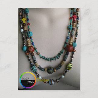 Cartão postal de Design de meio Cheio