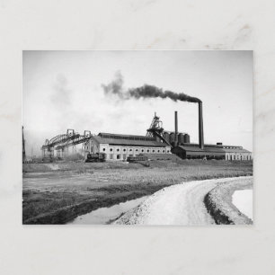 Cartão postal de Detroit Iron and Steel, 1903