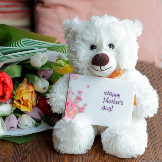 Cartão postal de dia de as mães de flor de aquarel (Criador carregado)