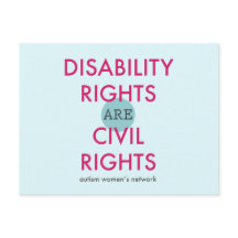 Cartão Postal de Direitos de Desativação