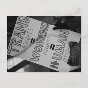 Cartão Postal de Direitos Trans