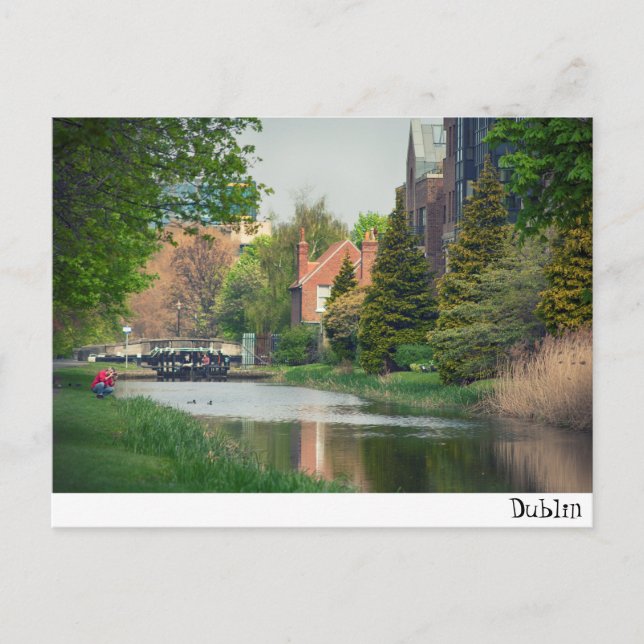 Cartão postal de Dublin (Frente)