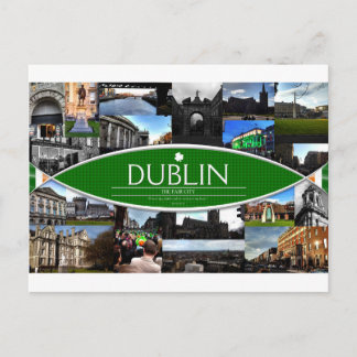 Cartão postal de Dublin