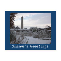 Cartão Postal de Dublin Sazonal