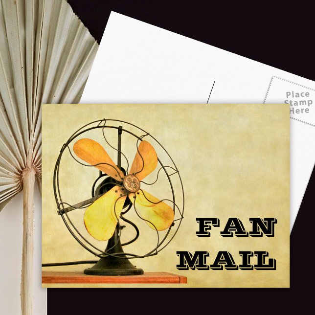 Cartão Postal de E-mail de Fã Retro (Criador carregado)
