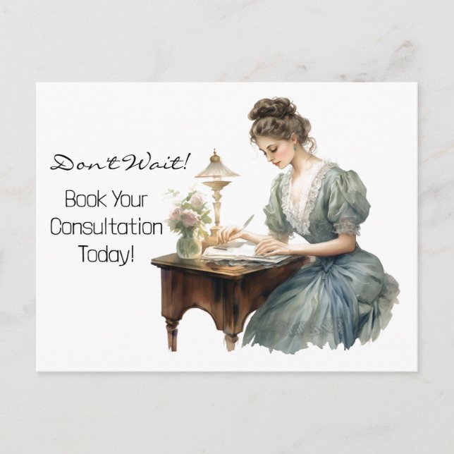 Cartão postal de empresa para Promocional de empre (Frente)