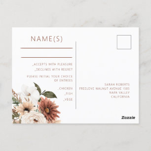 Cartão Postal De Enclosure Rsvp