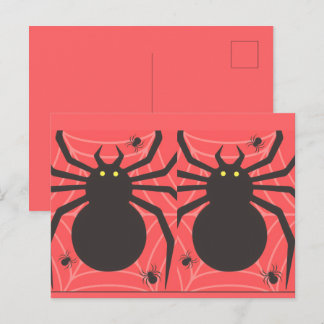 Cartão Postal de Energia de Aranha 🕷️ | Estética 