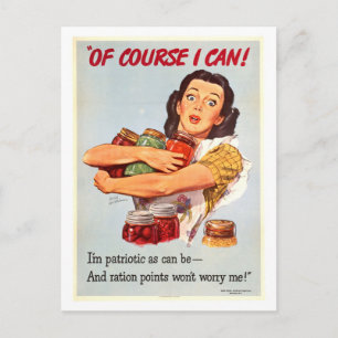 Cartão postal de engarrafamento vintage