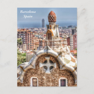 Cartão postal de Espanha Barcelona