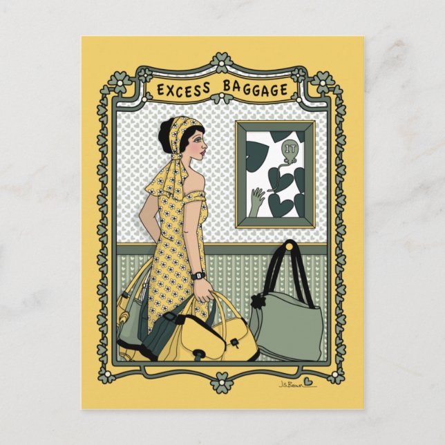 Cartão postal de Excesso (Frente)