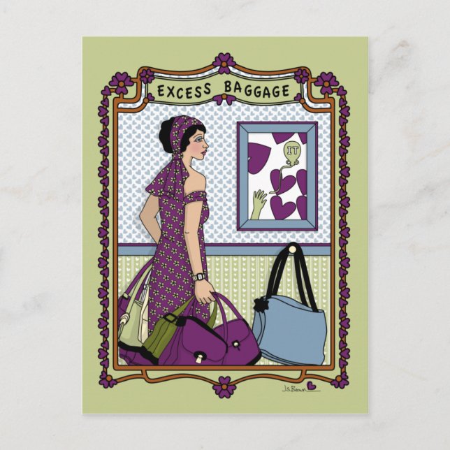 Cartão postal de Excesso (Frente)