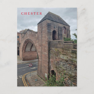 Cartão postal de exibição Newgate Chester