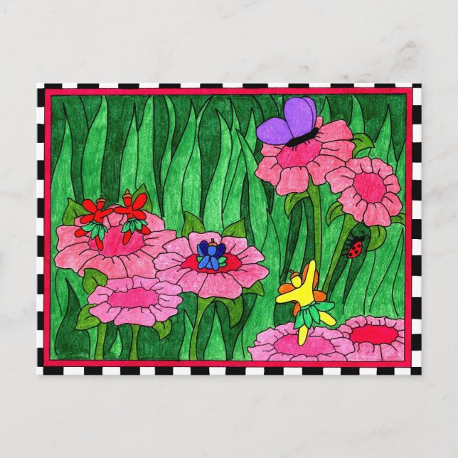 Cartão postal de fada (Frente)