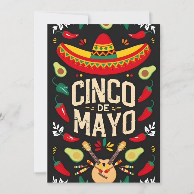 Cartão postal de faixa de serape (Frente)