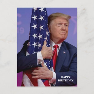 Cartão Postal de Fãs do Presidente Donald Trump