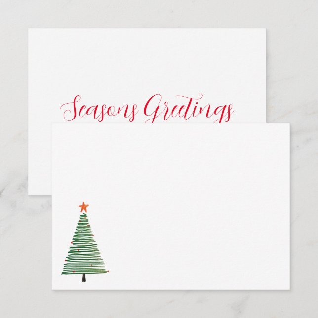 Cartão postal de feriado (Frente/Verso)