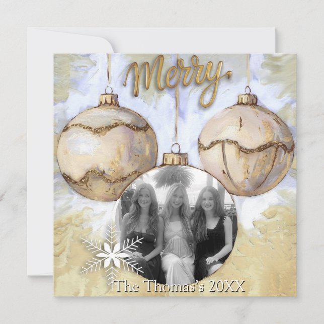 Cartão postal de feriado de feliz (Frente)