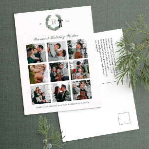 Cartão postal de Feriado de Fenda de Banheira do M