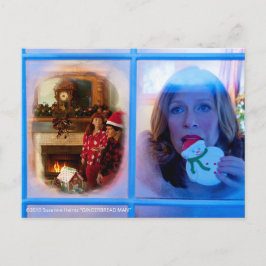 Cartão postal de Feriado GINGERBREAD MAN