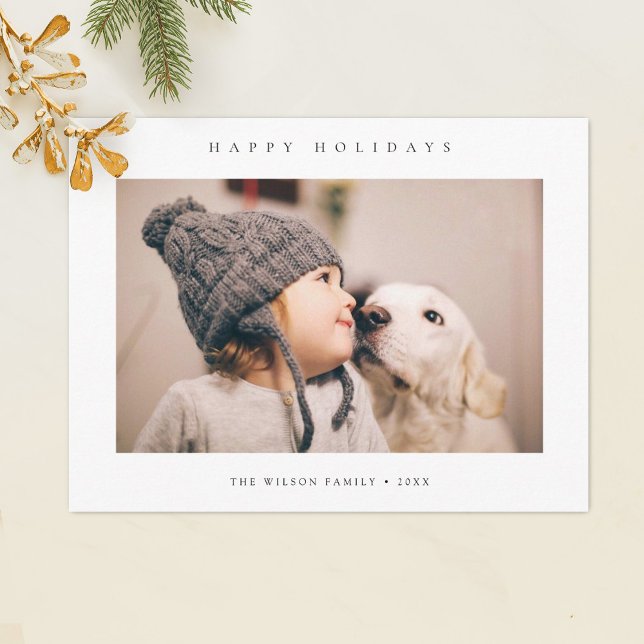 Cartão postal de Feriado Personalizado Na moda Mod (Criador carregado)