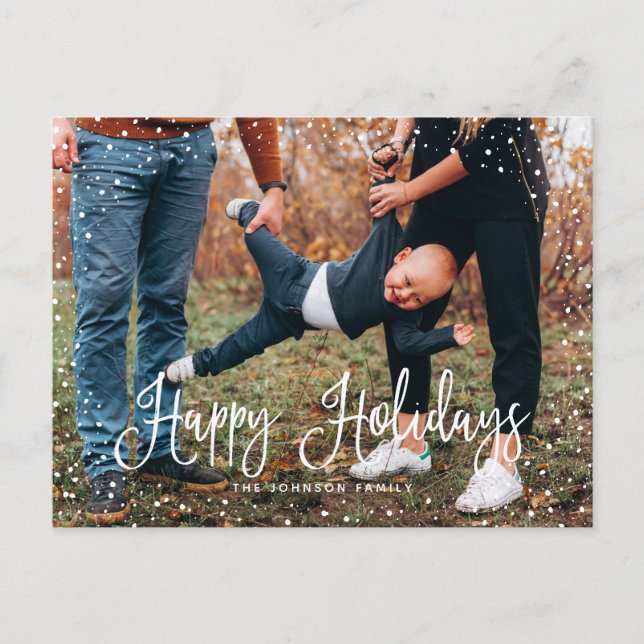 Cartão Postal de Férias com Foto de Roteiro de Nev (Frente)