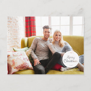 Cartão postal de Férias de Natal Feliz