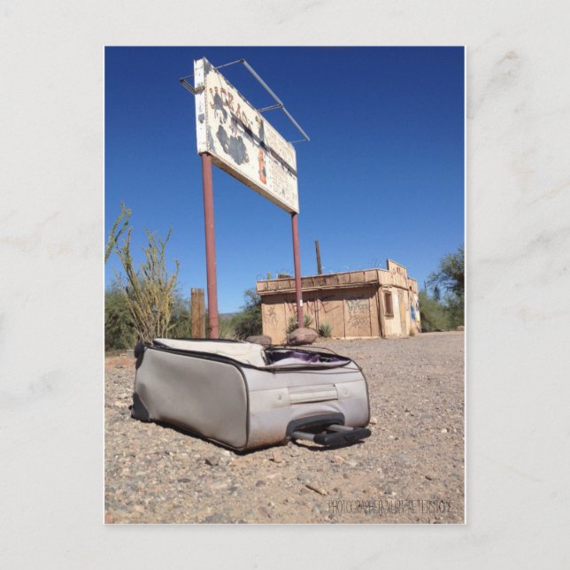 Cartão postal de Férias do Inferno (Frente)