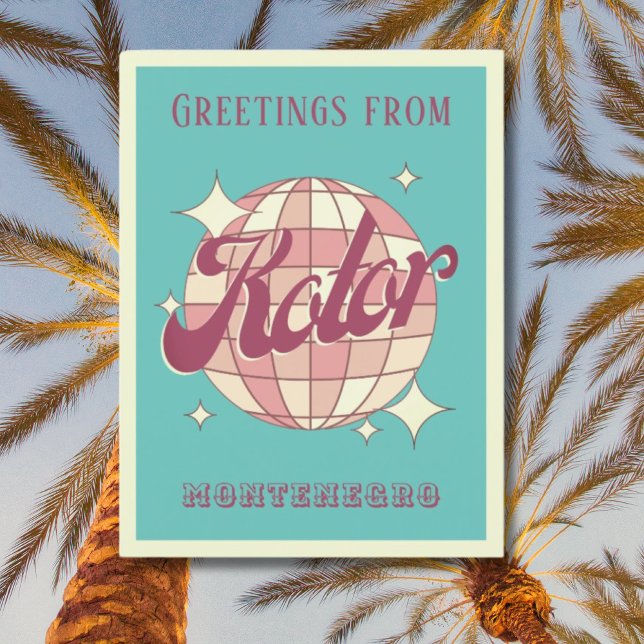 Cartão postal de férias do Kontor Montenegro (Criador carregado)