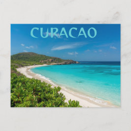 cartão postal de férias em curaçao