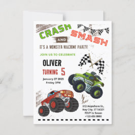 Cartão postal de festa de aniversário de criança c