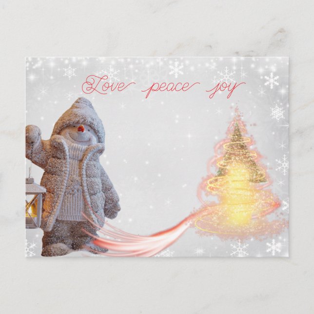 Cartão Postal de Festividades (Frente)