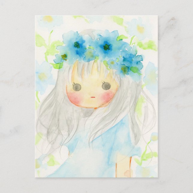 CARTÃO POSTAL DE FESTIVIDADES ぴゅあ (Frente)