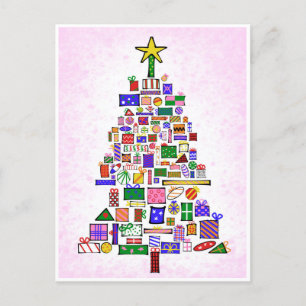 Cartão Postal De Festividades 101 presentes