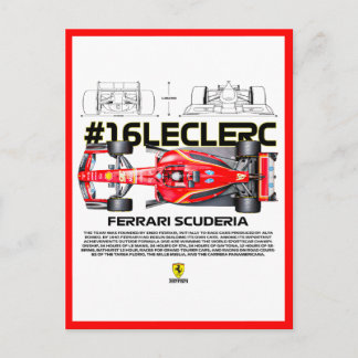 Cartão Postal De Festividades 16 leclerc