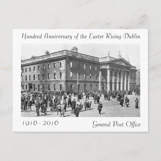 Cartão Postal De Festividades 1916 Easter Rising images for postcard (Frente)
