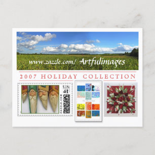 Cartão Postal De Festividades 2007 Holiday Collection Campaign