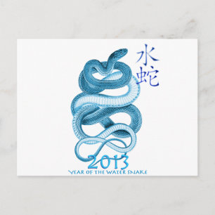 Cartão Postal De Festividades 2013 anos do cobra