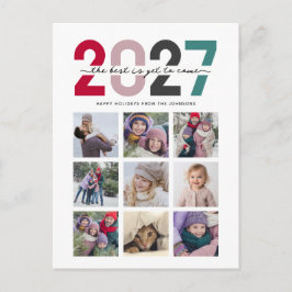 Cartão Postal De Festividades 2018 | colorful | postcards