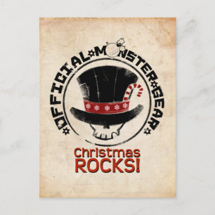 Cartão Postal De Festividades 4 Little Monsters - Andy Holiday