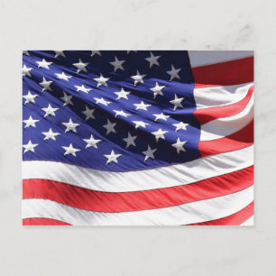 Cartão Postal De Festividades 4o do cartão de julho